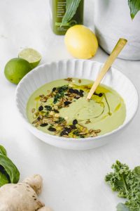 Creamy Deep Green Gazpacho Recipe